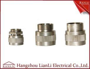 Buy cheap 20mm 25mm Brass Flexible Conduit Adaptor With Screw Nickle Plated from wholesalers