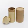 Buy cheap Custom Printed Cylinder Kraft Paper Tube Recyclable Tea Packaging Containers from wholesalers