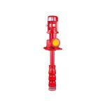 Red Vertical Turbine Jockey Pump Long Shaft Diesel Fire Fighting Pump