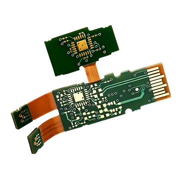 Buy cheap 4MIL Rigid Flex Circuit Boards HASL Green Printed Circuit Board from wholesalers