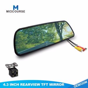China Remote Control Rear View Safety Backup Camera System 4.3 Inch TFT Display on sale