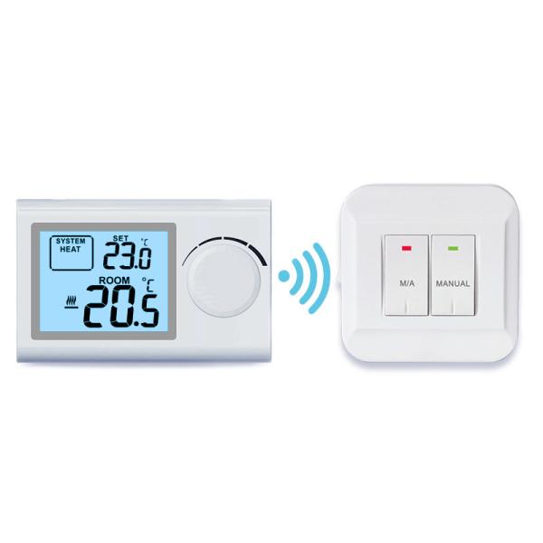 Buy cheap Floor Heating Wireless Digital Boiler Room Electronic Room Thermostat from wholesalers