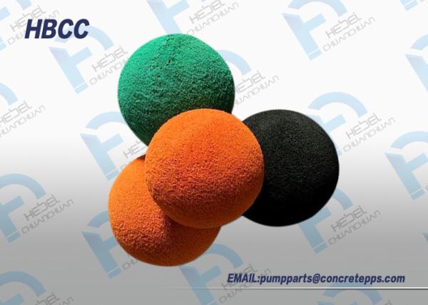 Buy cheap Sponge Rubber Cleaning Ball 125 Concrete Pipe Washing Cylinder from wholesalers
