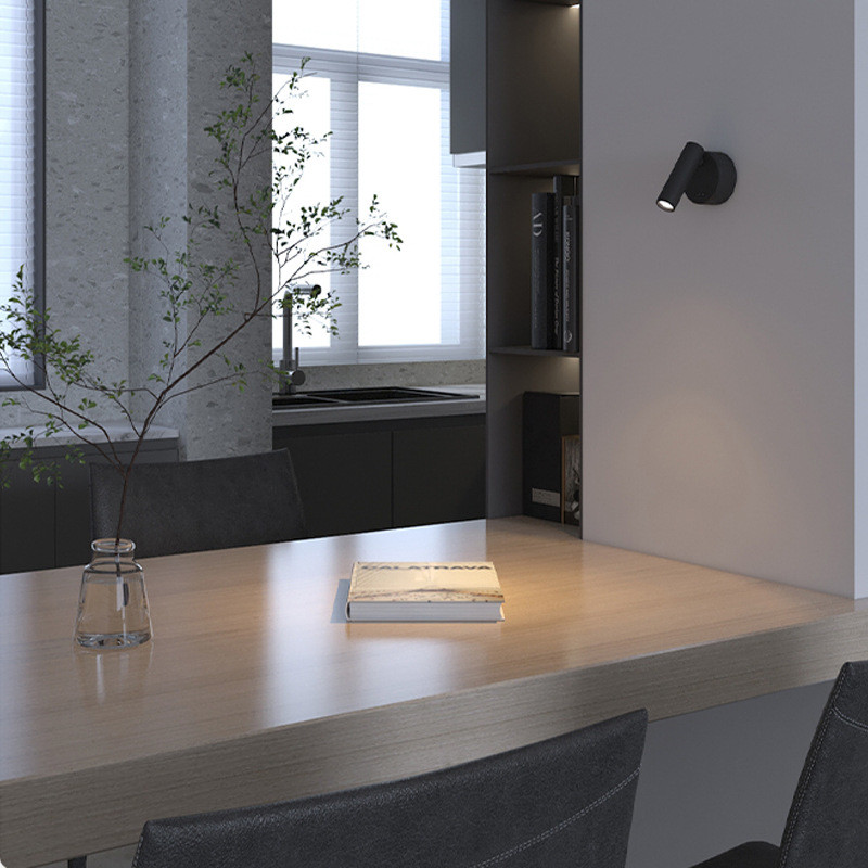 Wall mounted european style BJB switch 3W led reading wall light bedside indoor led headboard wall light