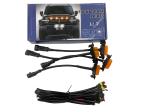 LED Surface Mounted Grille Lamps Amber Flashing Strobe For Car Tacoma GMC Ford