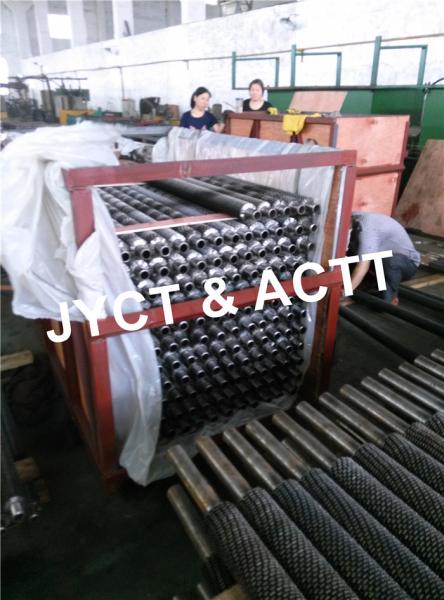 Buy cheap Custom Sprial Serrated Fin Tubes For Heat Recovery Steam Generator from wholesalers