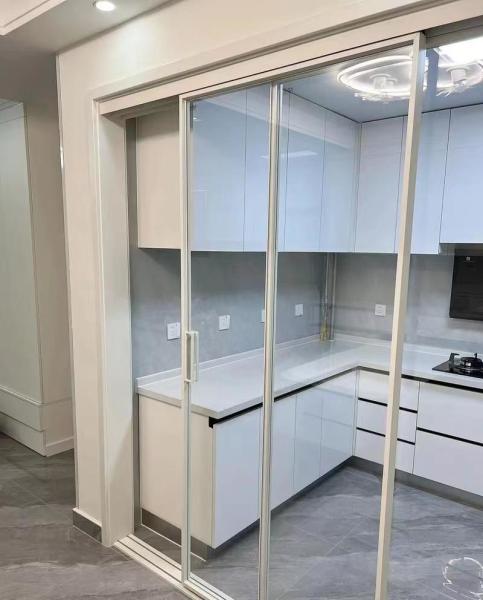Buy cheap Powder Spraying / Fluorocarbon Spray Office Aluminium Sliding Door Manufacturers from wholesalers