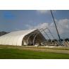 Buy cheap Custom Indoor Sports Hall Tent Curved Shape For Football Soccer Field Canopy For Sporting Events from wholesalers