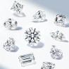 Buy cheap Special Design 18k Lab Grown Diamond Earrings Jewelry Fashion style Round shape diamond Earrings from wholesalers
