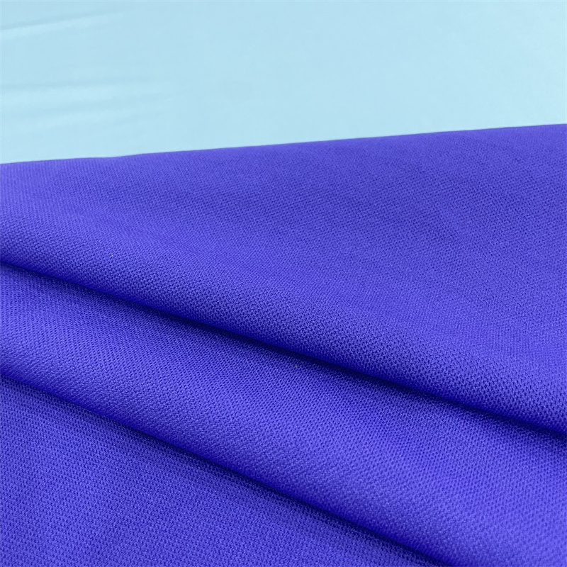 High quality waterproof 100% polyester elastic single-side knitted fabric
