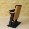 Buy cheap ISO9001 Black Movie Theater Folding Cinema Seats Chairs Hypoallergenic Removable from wholesalers