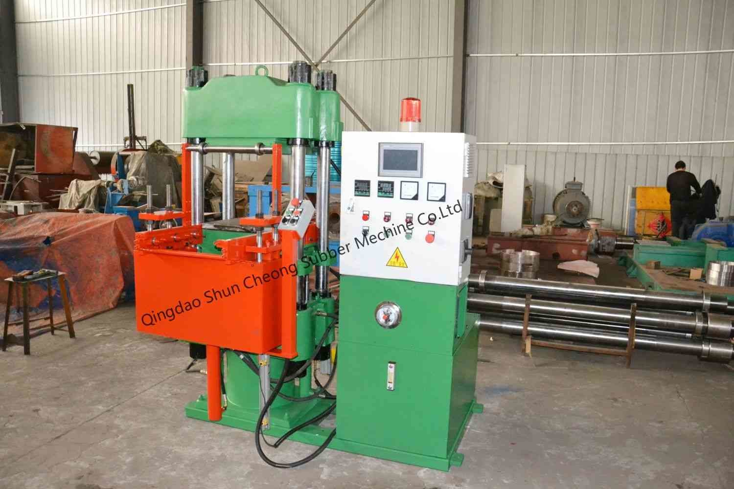 Customized Rubber Ball Making Machine / Hydraulic Plate Vulcanizing Press