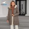 Buy cheap Thickened Mid Length Down / Cotton Jacket With Detachable Mink Fur Hat For Women Who Need A Looser Fit from wholesalers