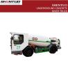 Buy cheap Underground Mining Equipment Electric Drive Concrete Mixer 4× 2 4m3 Electric Cement Mixer Truck from wholesalers