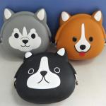 Waterproof Colorful Silicone Pencil Pouch Aesthetic Portable Pen Bag Stylish