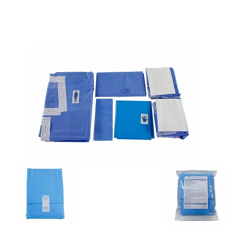 Customized Laparoscopy Pelviscopy Pack Nonwoven Laparoscopy Pack