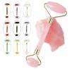 Buy cheap Rose Quartz Facial Massage Double Jade Roller 14.5cm from wholesalers