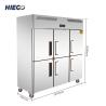 Buy cheap 6 Door Stainless Steel Upright Refrigerator R134a 1600L Direct Cooling from wholesalers