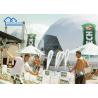 Buy cheap PVC Coated Large Commercial Dome Tent With Transparency White Color Dome style tent from wholesalers