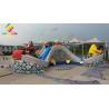 Buy cheap Attraction Commercial Bounce House Water Slide For Children High Safety from wholesalers