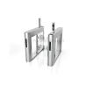 Buy cheap Pedestrian Swing Rfid Card Reader Turnstile Speed Gate from wholesalers