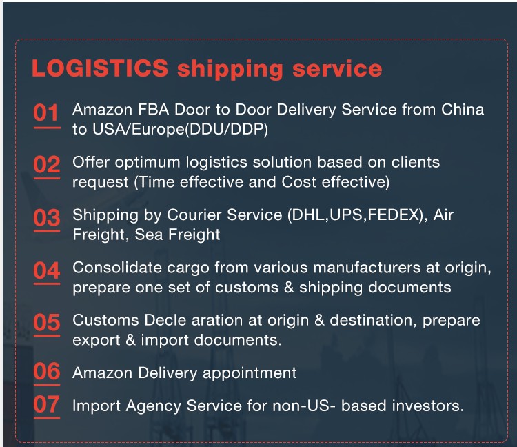 sea freight forwarder to USA/ Canada amazon fba door to door including the custom