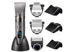 Professional Barber Shop Hair Clippers , Li Ion Battery Electric Hair Trimmer