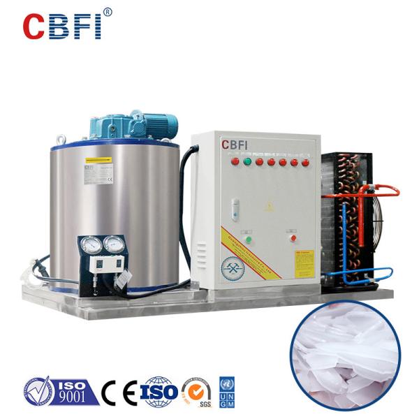 Buy cheap 1 Ton Per Day Flake Ice Machine For Concrete Cooling from wholesalers