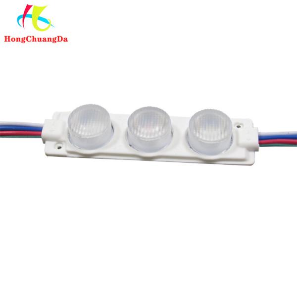 Buy cheap RGB Led Injection module 12v 3leds 3W Channel Blister Letters Advertising box outdoor led module from wholesalers