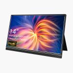 DC 5V 2A HDR 14 Inch LCD 800:1 Contrast USB Powered Touch Screen Monitor