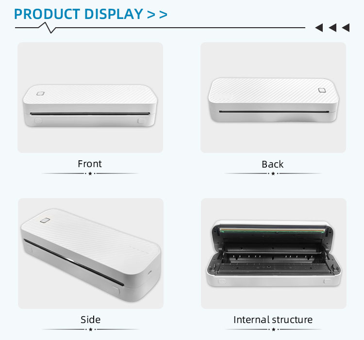 A4 Bluetooth Usb Wireless Thermal Mini Printer Portable A4 Mini Thermal Photo Printer