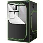 600D Oxford Mylar, Metal Frame, Grow Tent ,Reflective, Garden Growing Dark Room