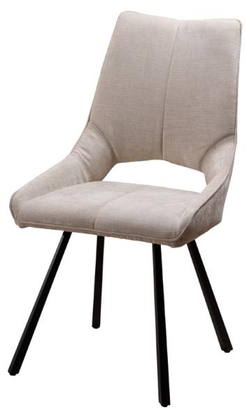 Buy cheap Modern Upholstered Fabric Dining Chairs from wholesalers