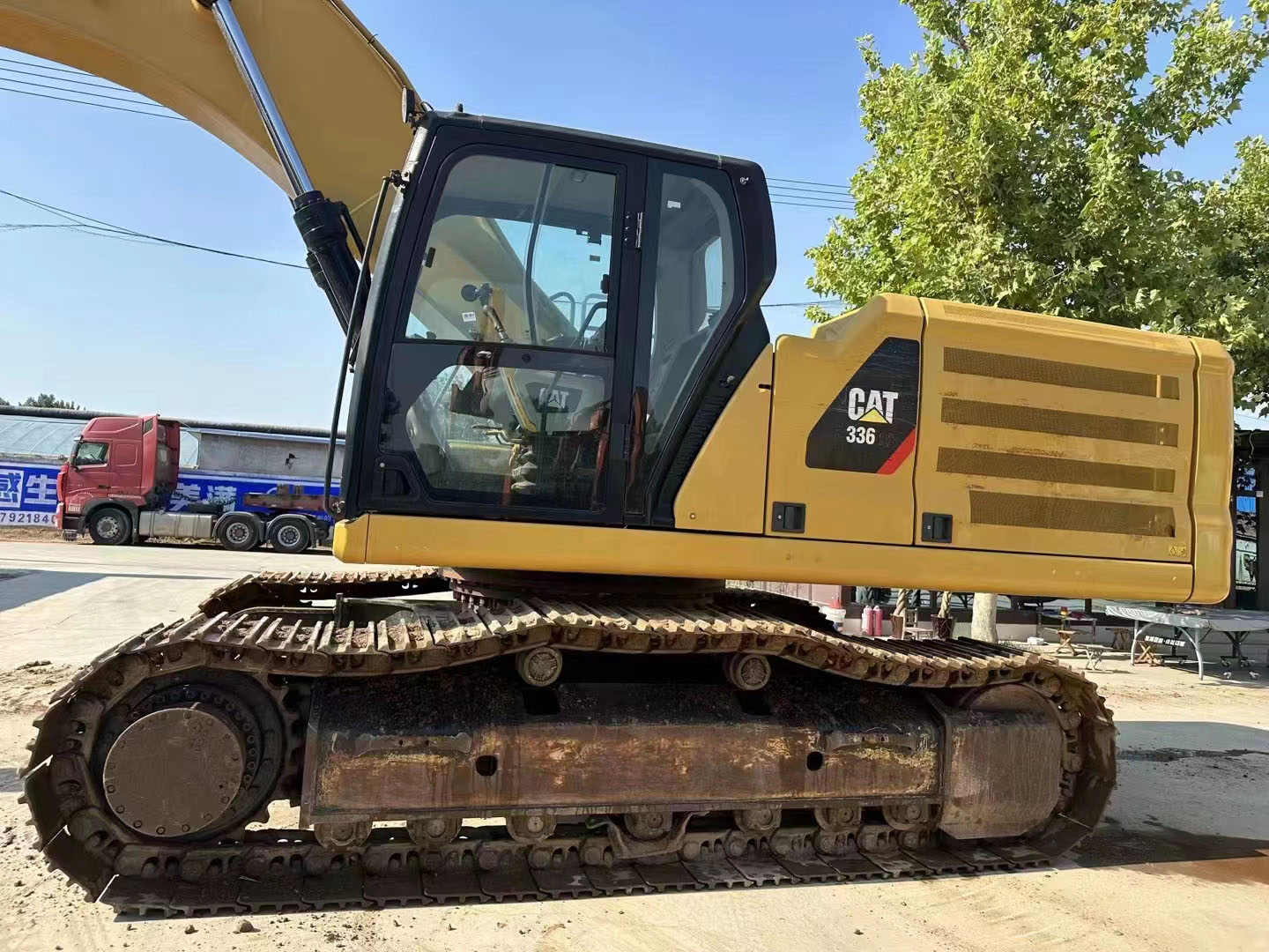 Japan Made CAT 336 Used Excavator Machine 37000 KG Operating Weight Good Condition
