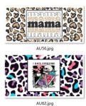 Holiday Theme UV DTF Cup Wrap Transfers 16oz 20oz 24oz