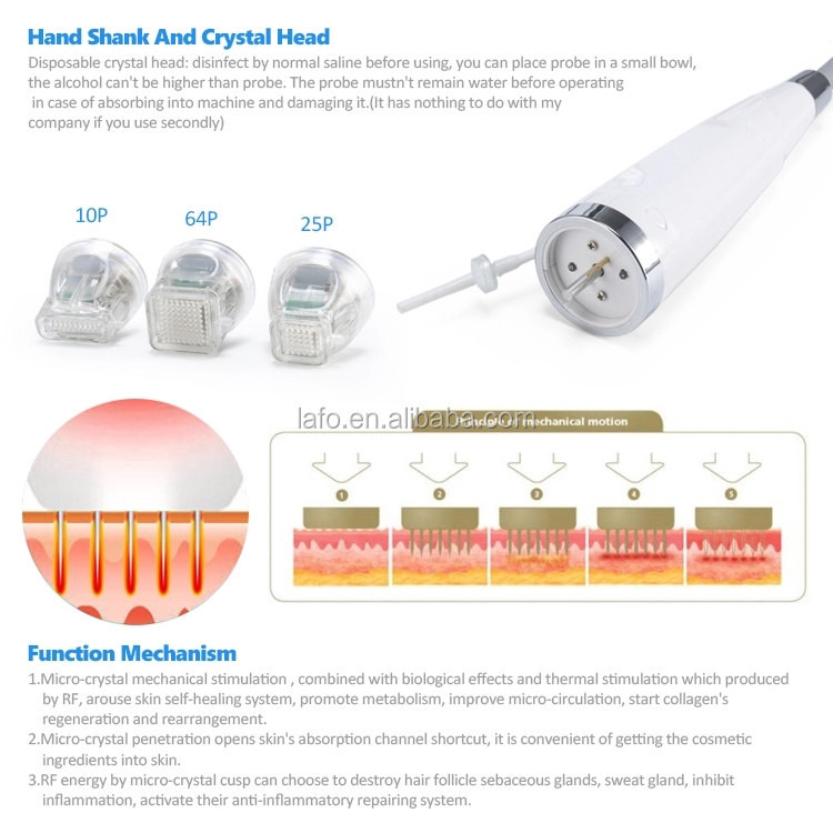 CE clinic Fractional RF Microneedling Machine Scar Removal Skin Regeneration