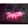 Buy cheap 110V Input LED Neon Signs IP68 Waterproof Restaurant Shopping Mall Usage from wholesalers