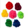 Buy cheap Felt Fabric Raw Materials 65mm Dope Dyed Polyester Polyester Staple Fibre PSF from wholesalers