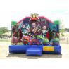 Buy cheap Cartoon Themed 0.55mm PVC Inflatable Bounce House / Indoor Jumping House from wholesalers