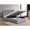 Buy cheap Mechanism Ottoman Gas Lift Storage Bed Fabric Upholstered Storage Bed ODM from wholesalers