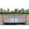 Buy cheap Customizable Galvanized Steel Collapsible Pallet Cage For Effortless Transport from wholesalers