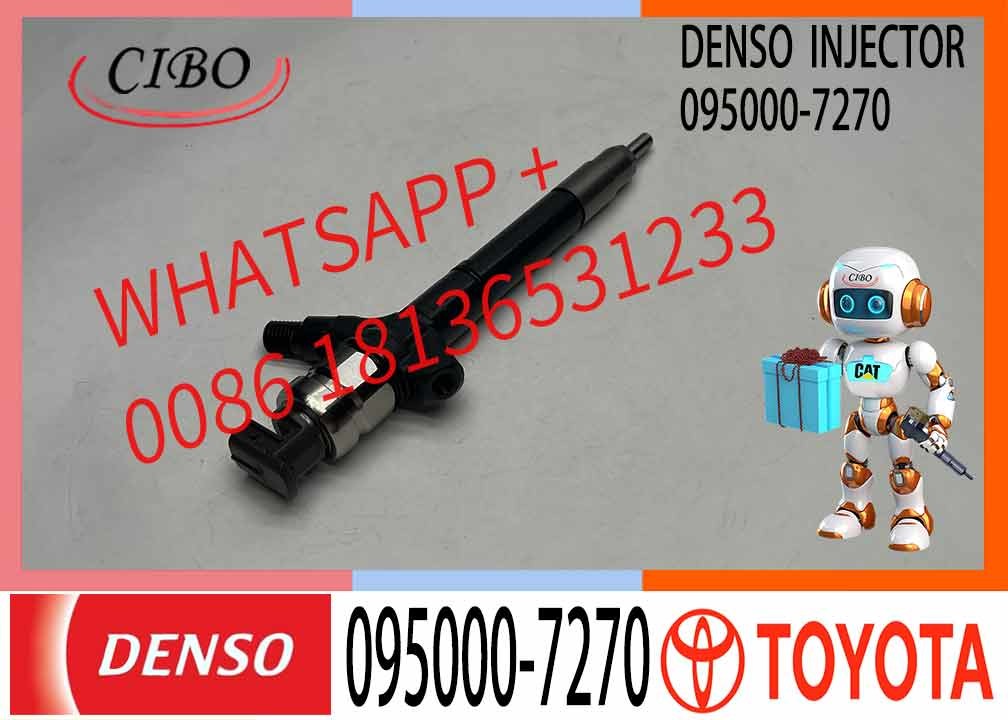 Denso 095000-7270 23670-0R120 23670-0R070 Common Rail Fuel Injector Compatible With To Yota Verso RAV 4 Engine 2.2D 2AD