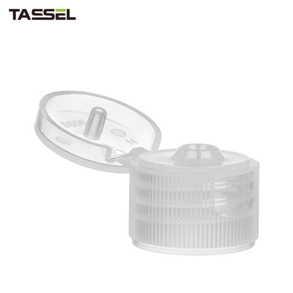 Buy cheap 38mm 20mm 20/410 Ribbed Snap Plastic Flip Top Dispensing Caps Lids from wholesalers