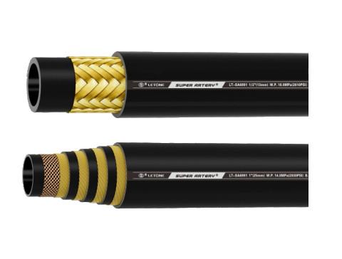 Buy cheap Pressure Steel Wire Spiral Hydraulic Hose 2500-3200 Bar for Extreme Conditions NBR Inner Tube from wholesalers