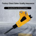 Drill Rod Hammer Mini Excavator Breaker Hammer Hydraulic Impact Rock Breaker