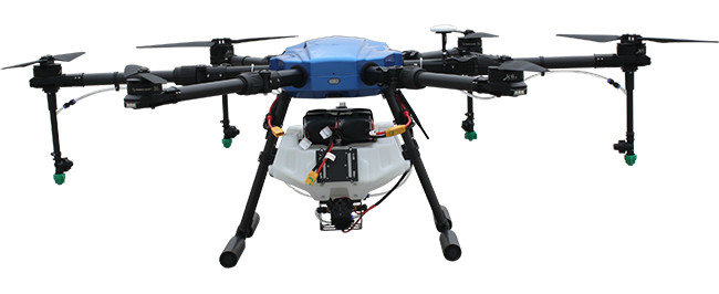 FCC ISO Agriculture Plant Protection Spraying Drone With 22000mAh Battery
