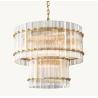 Buy cheap San Marco Two Tier Round Crystal Chandelier Ceiling Light 22'' from wholesalers