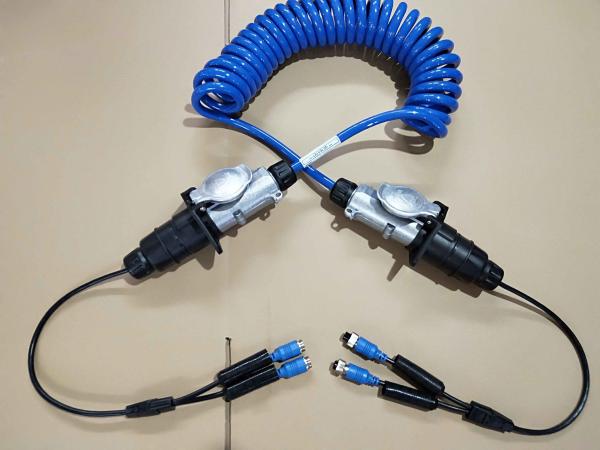 Buy cheap Heavy Duty Weather Resistant 50CM Rear View Camera Trailer Cable from wholesalers