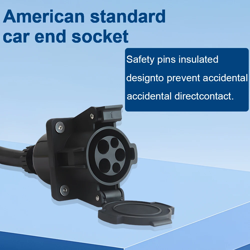SAE J1772 Car Side Inlet EV Charging Accessories Type 1 Socket For EV Car Charging