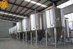 Anti Rust Conical Beer Fermenter Stainless Steel 4 Bars Working Pressure